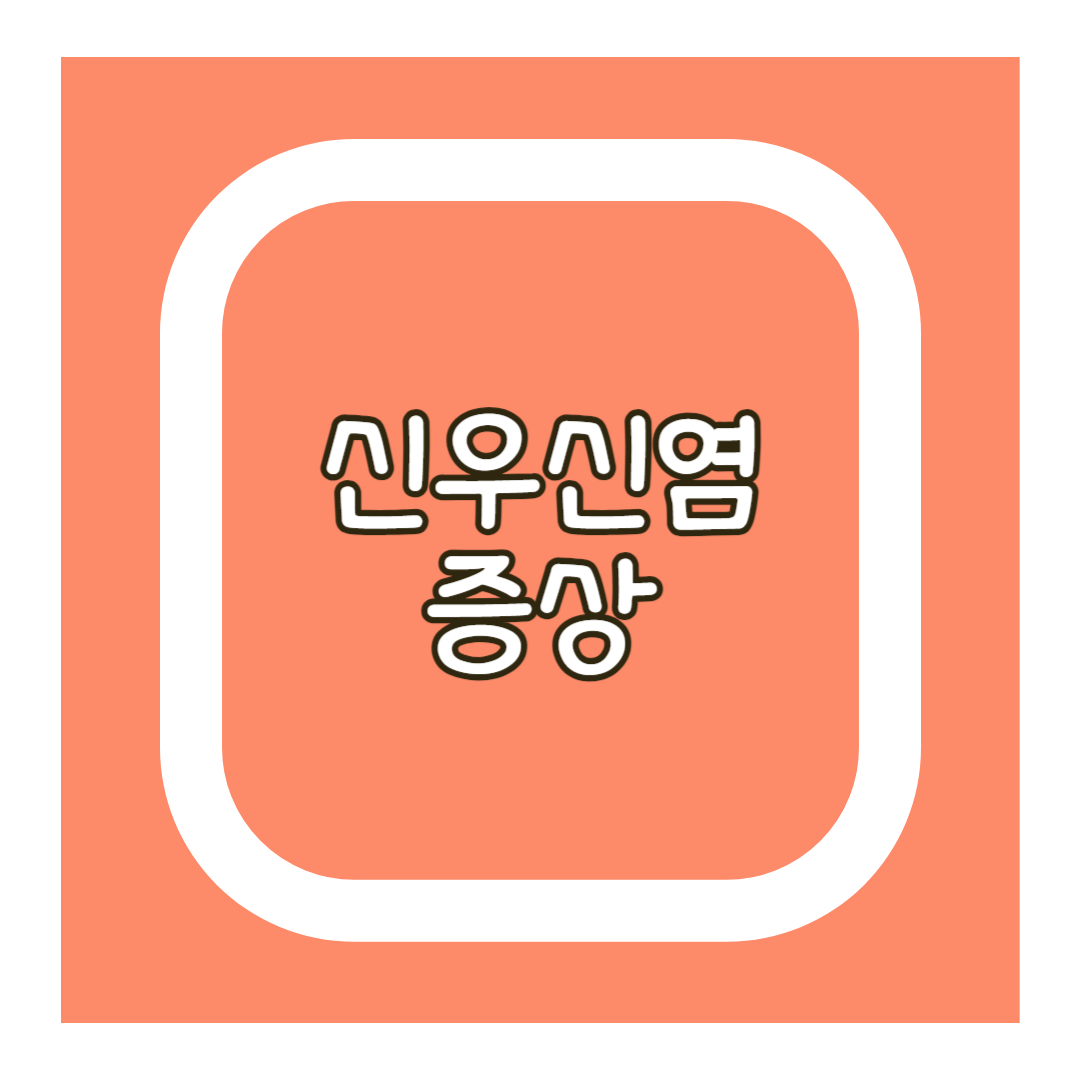 신우신염 증상