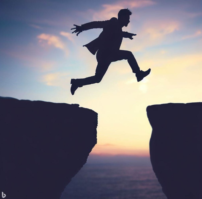 Leap of Faith(made by Bing)