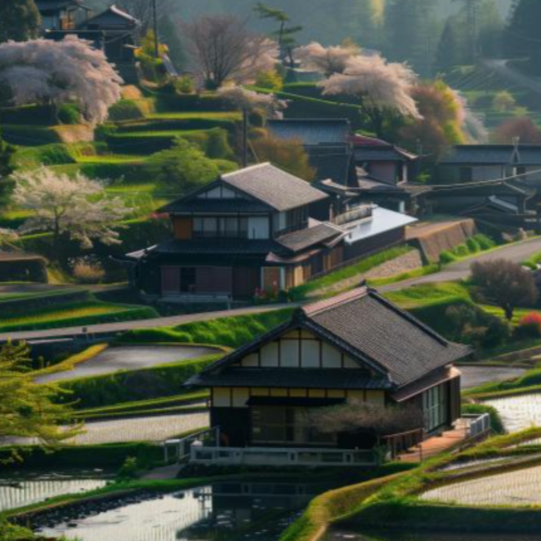 일본 소도시 여행 관련 사진