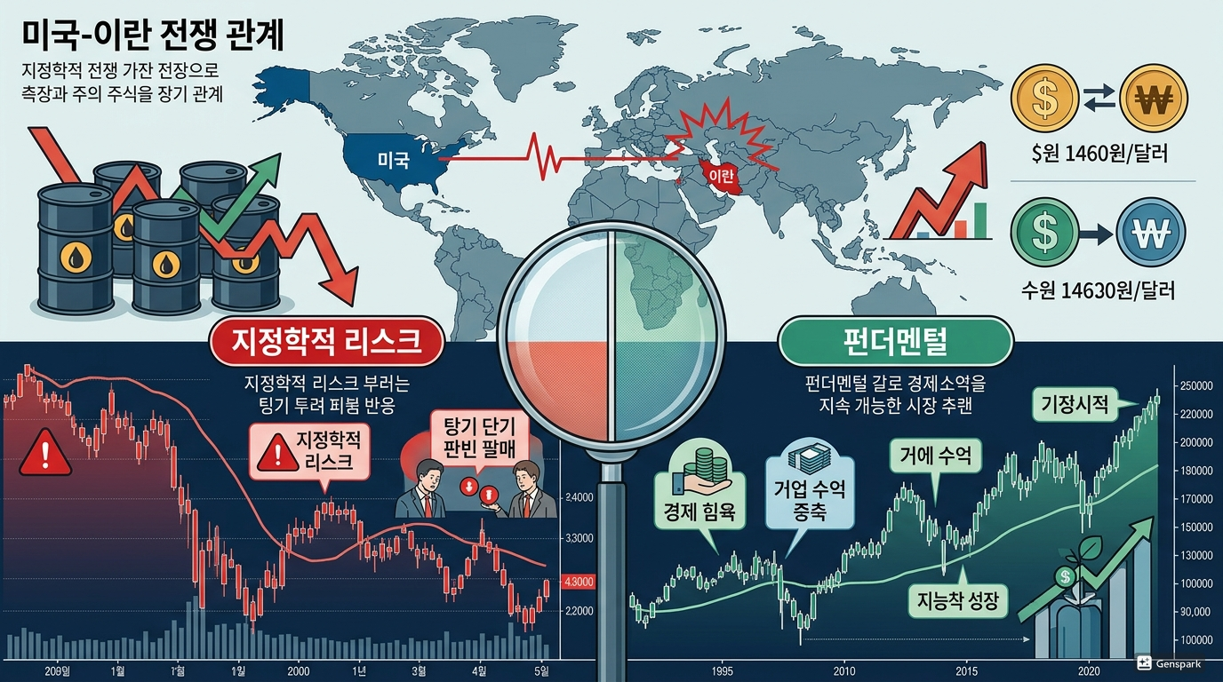 미국-이란 전쟁과 증시 변동성