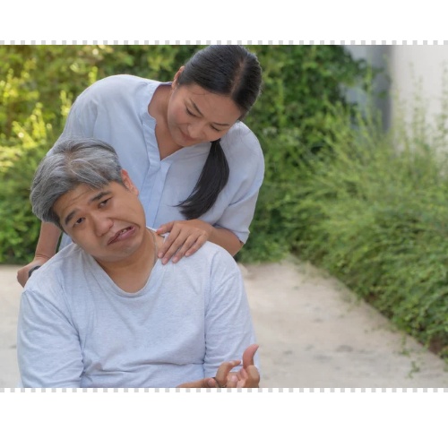 구안와사 원인 초기증상, 증상