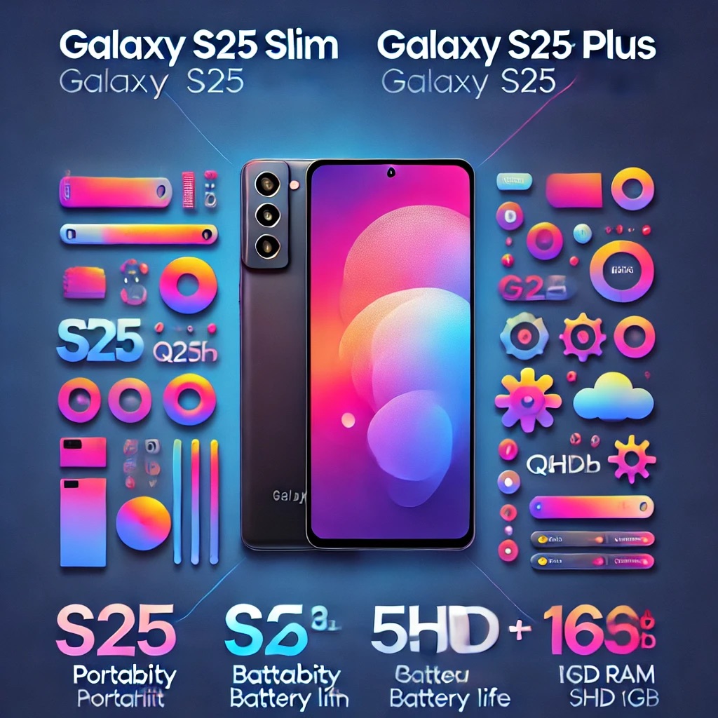 갤럭시 S25 슬림 vs 갤럭시 S25 플러스 비교