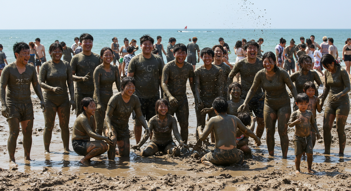 보령 대천해수욕장· 머드축제