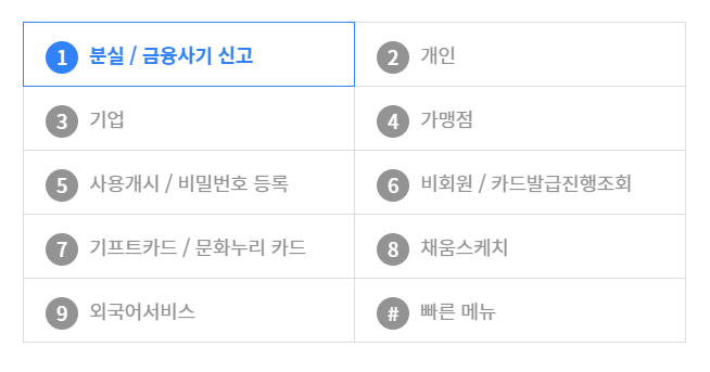 농협카드 고객센터 전화번호 및 상담원 연결