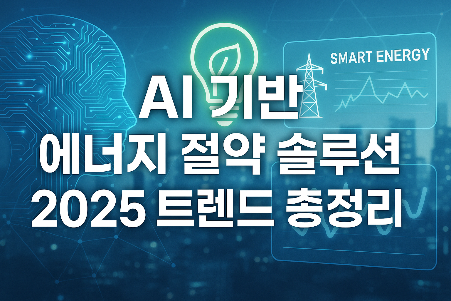 AI 기반 에너지 절약 솔루션: 2025 최신 트렌드 정리
