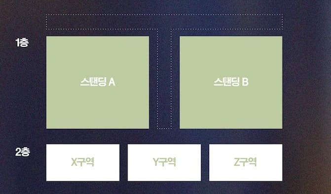 지소쿠리클럽 콘서트 좌석 배치도