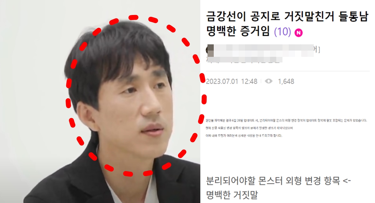 스마게 로스트아크 로아 CCO 금강선 중국 서버 검열 사태 거짓말 논란 건강 프로필