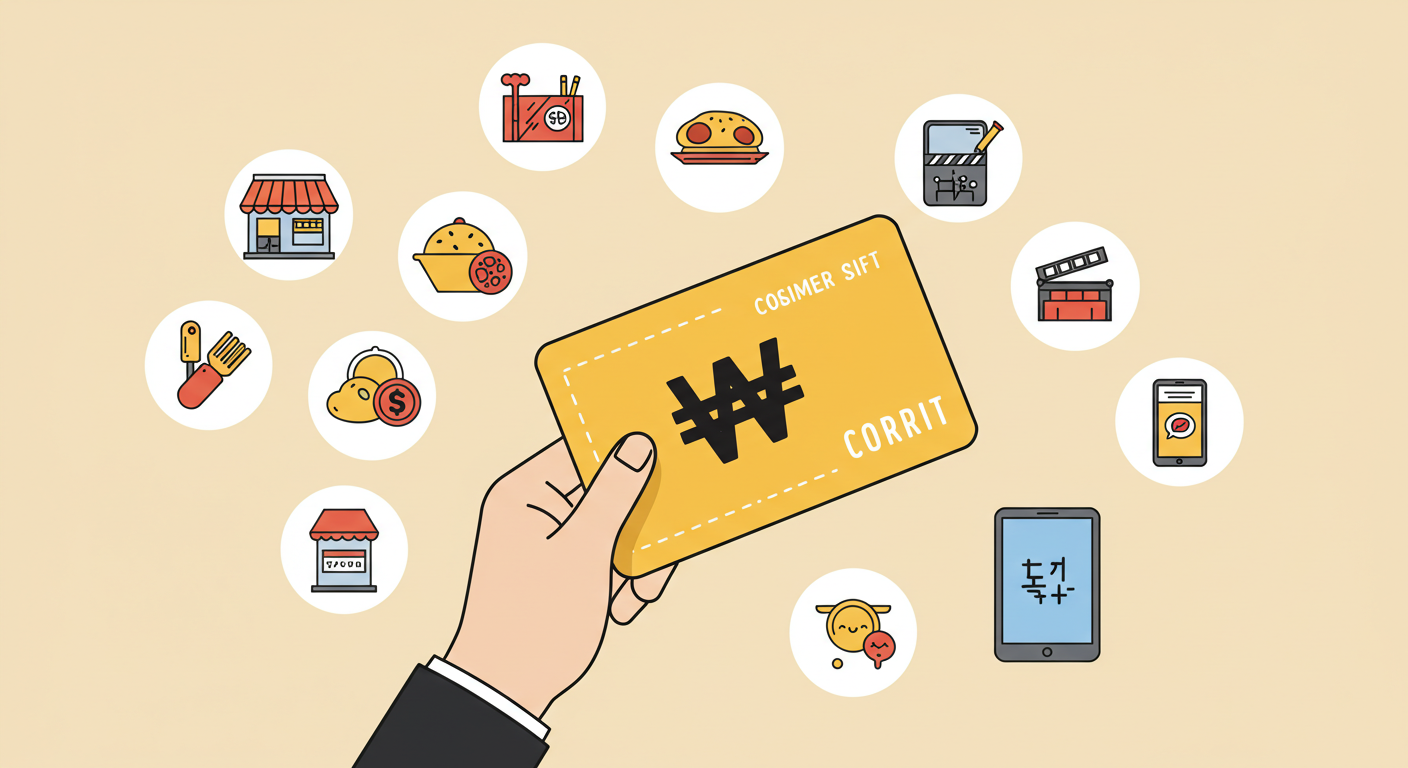 소비쿠폰 기프트카드 사용처 한눈에 보기