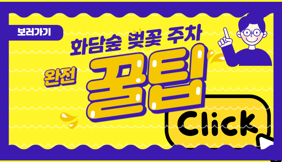 화담숲 벚꽃 주차 꿀팁