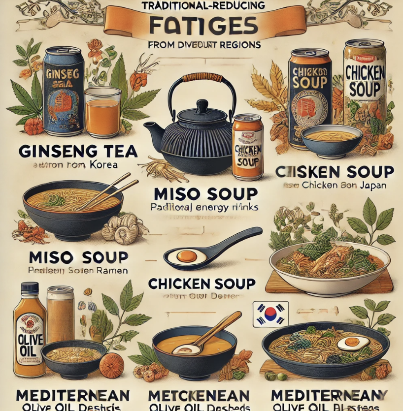 세계 각국 전통적인 피로 회복 음식