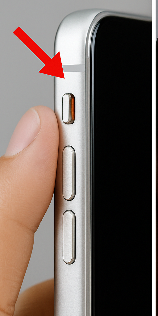 아이폰 벨소리 무음 스위치