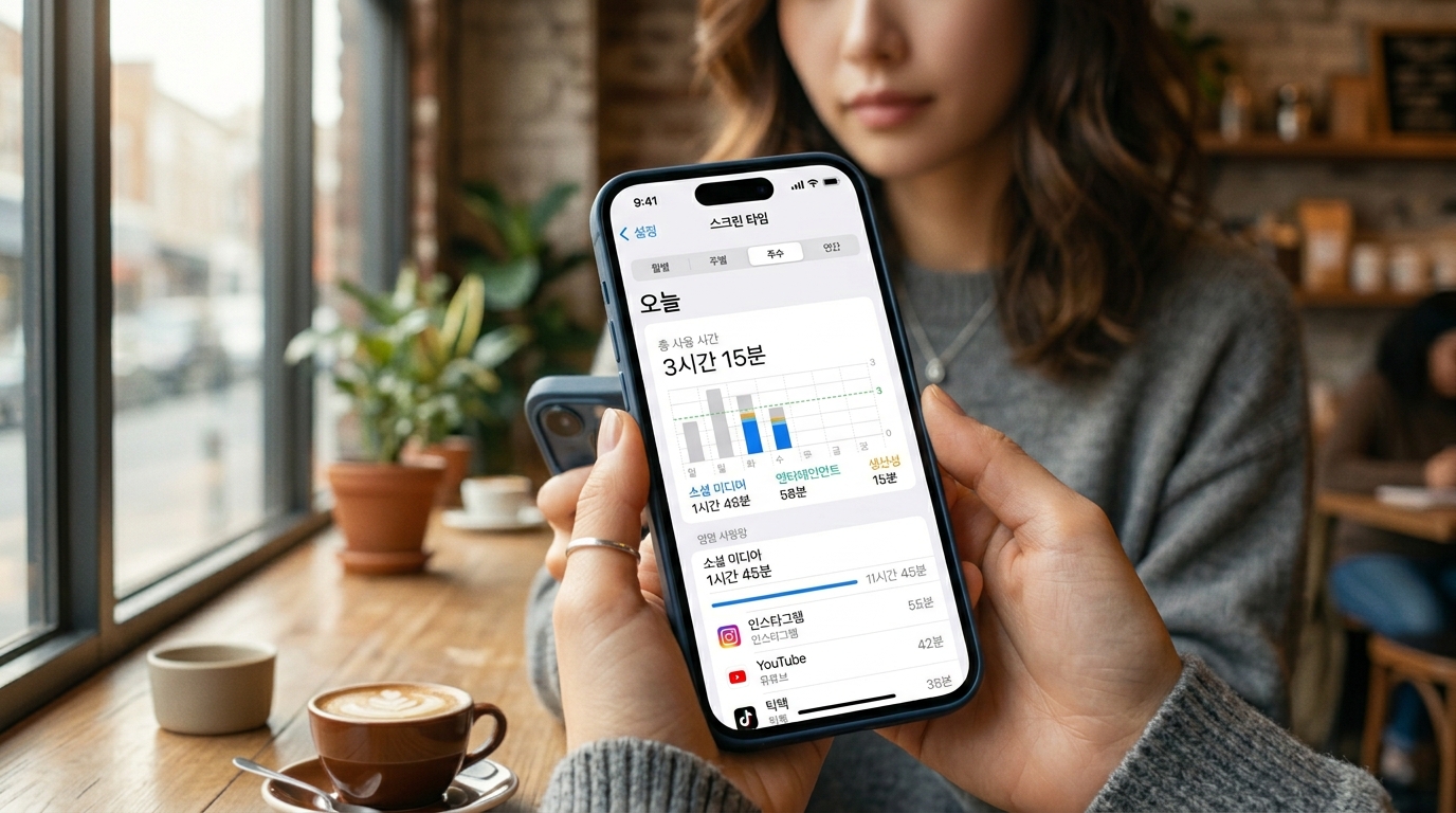 스마트폰 사용 시간 확인으로 시작하는 디지털 습관 점검
