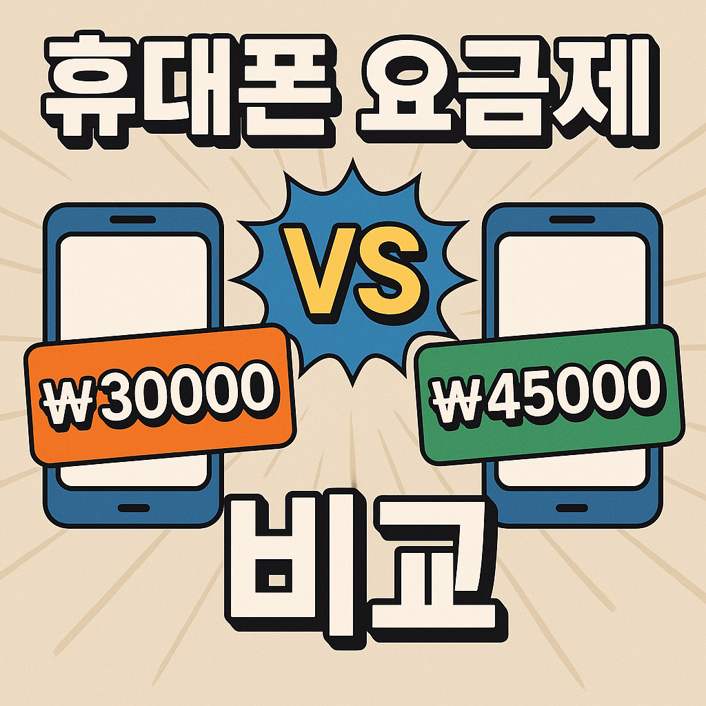 휴대폰 요금제 비교