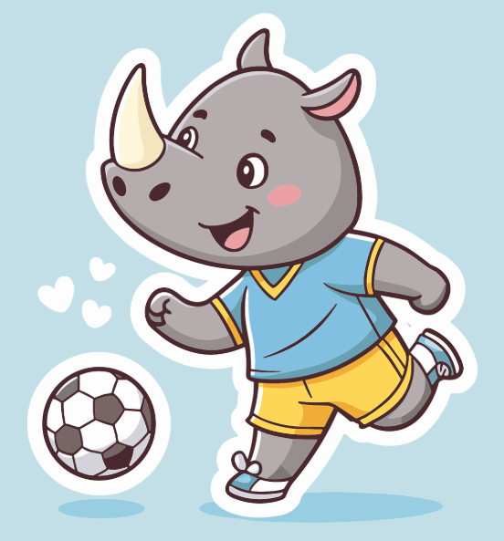 축구하는 모습
