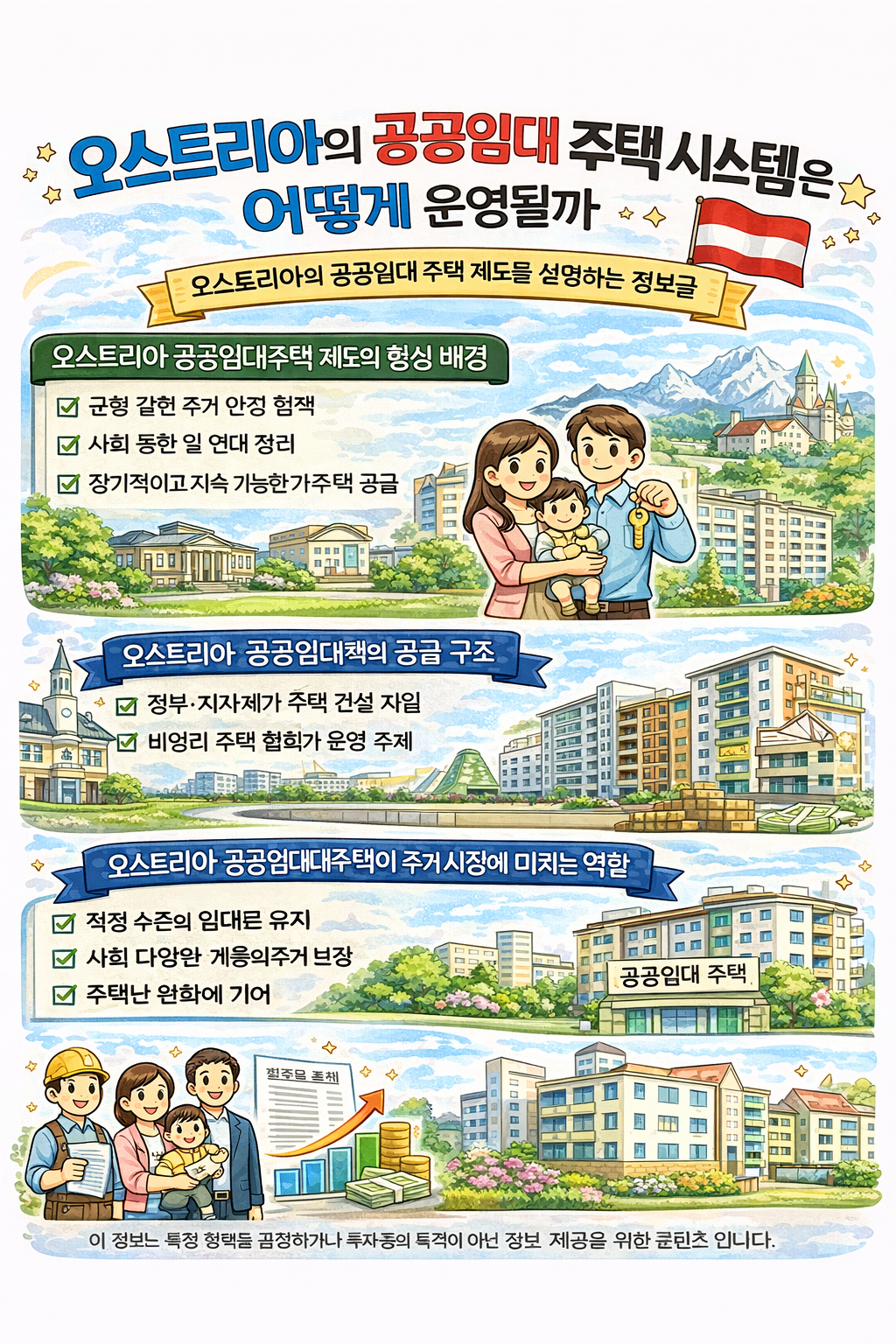 오스트리아의 공공임대 주택 시스템은 어떻게 운영되는가