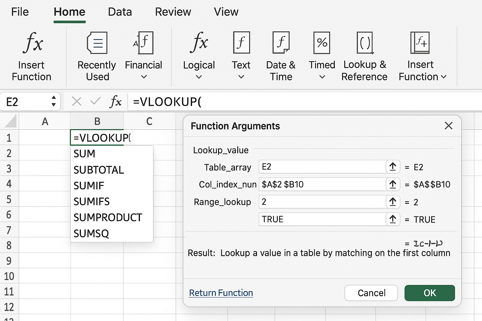 함수 라이브러리 활용 단축키 관련 사진