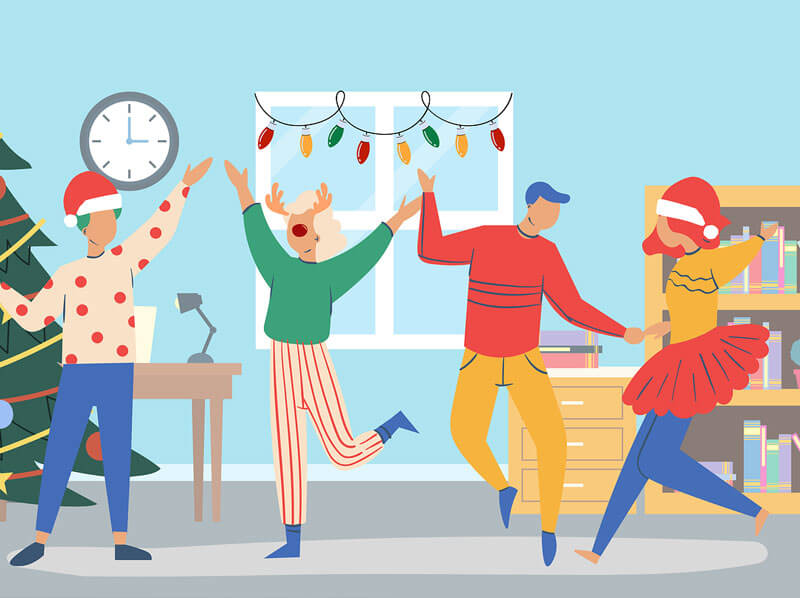 연말 크리스마스 파티