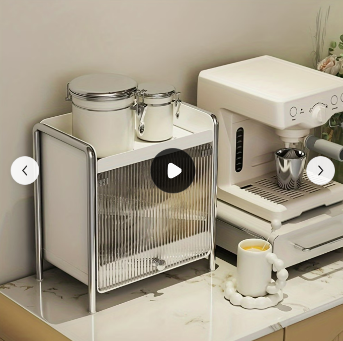 스타일리시 녹 방지 메탈 컵 수납 랙