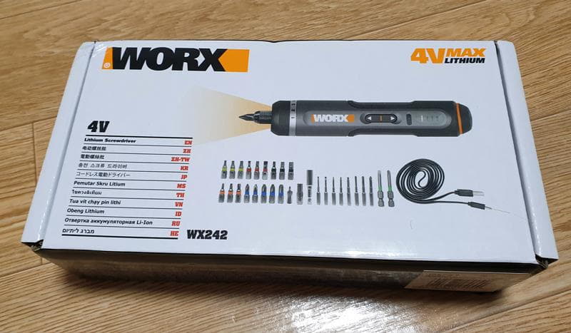 웍스 WX242 2세대 무선 전동 드라이버