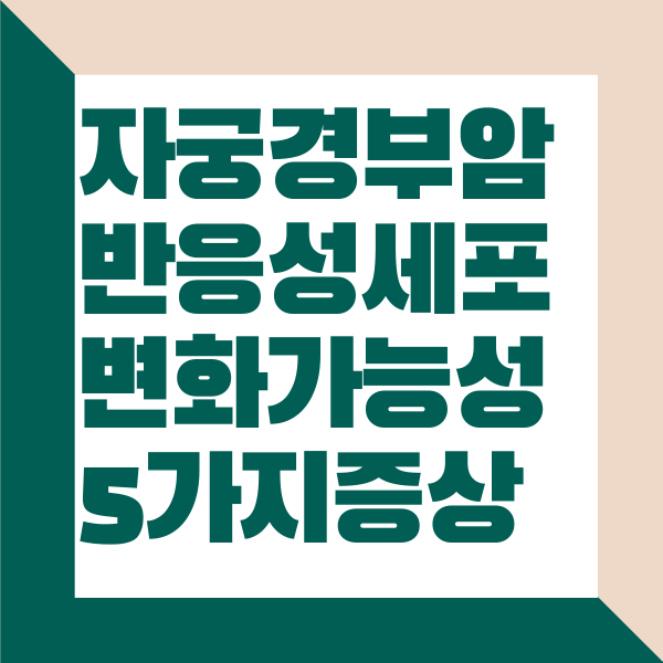 자궁경부암 반응성 세포변화