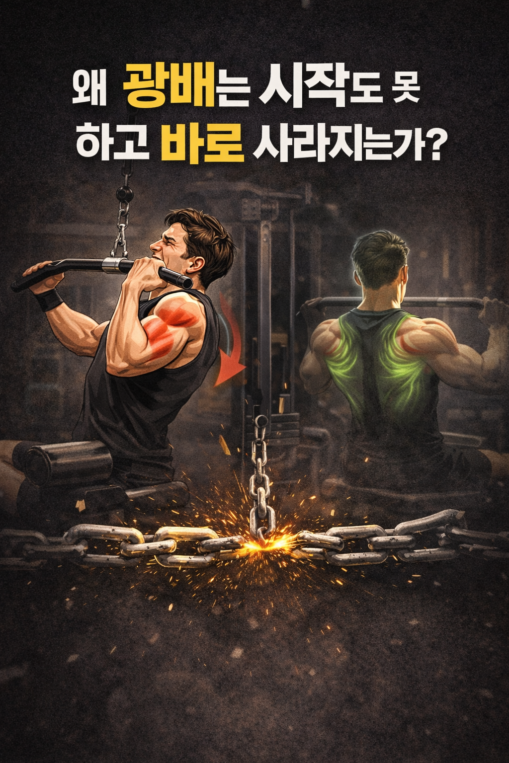 왜 광배는 시작도 못 하고 바로 사라지는가
