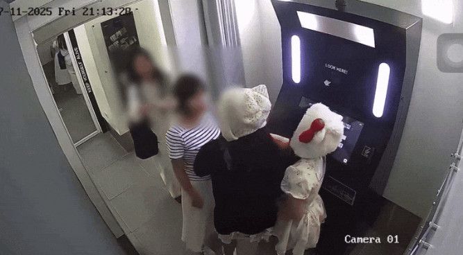 베트남 포토부스 cctv 영상 일부 캡처본/ 출처 - 파이낸셜 뉴스