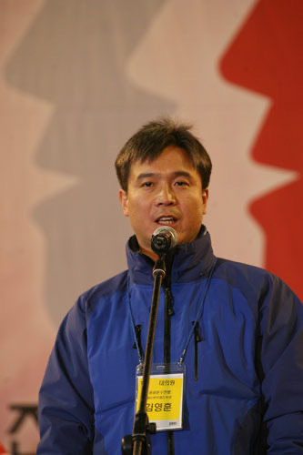 김영훈 고용노동부장관 민주노총 위원장