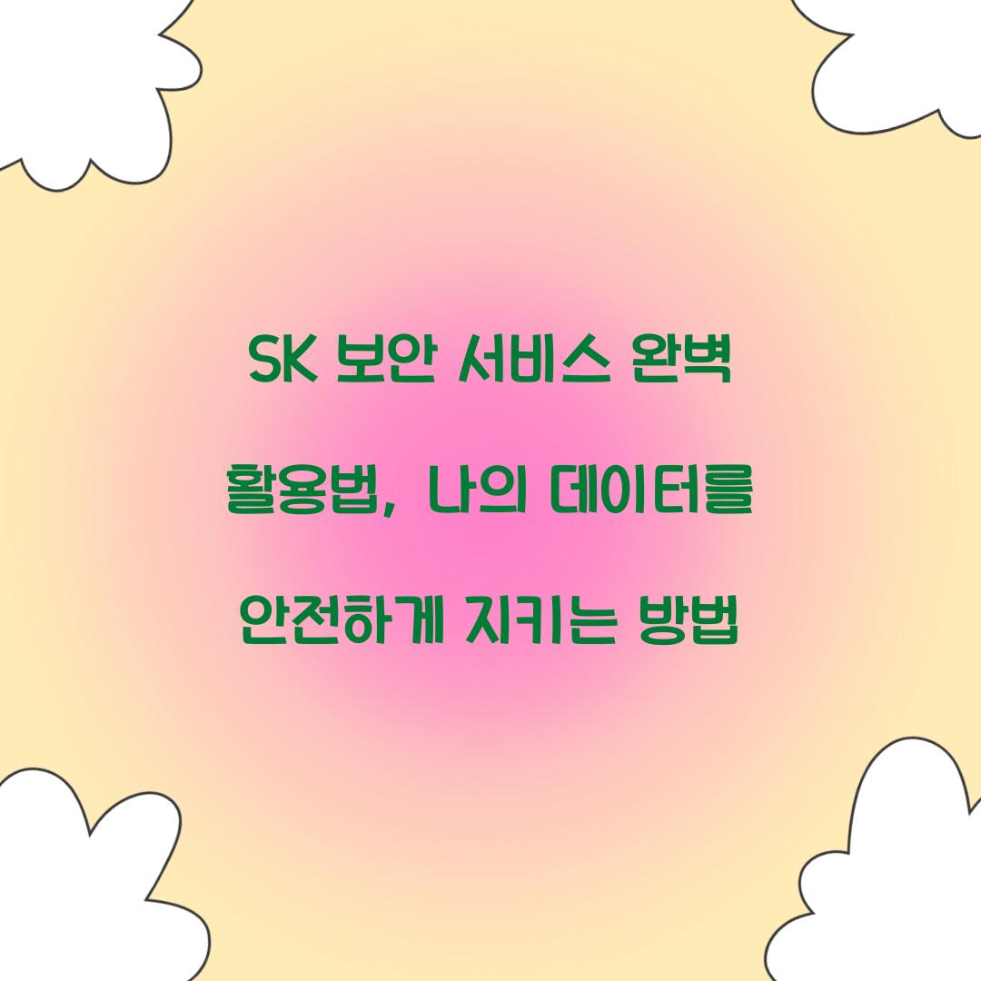 SK 보안 서비스