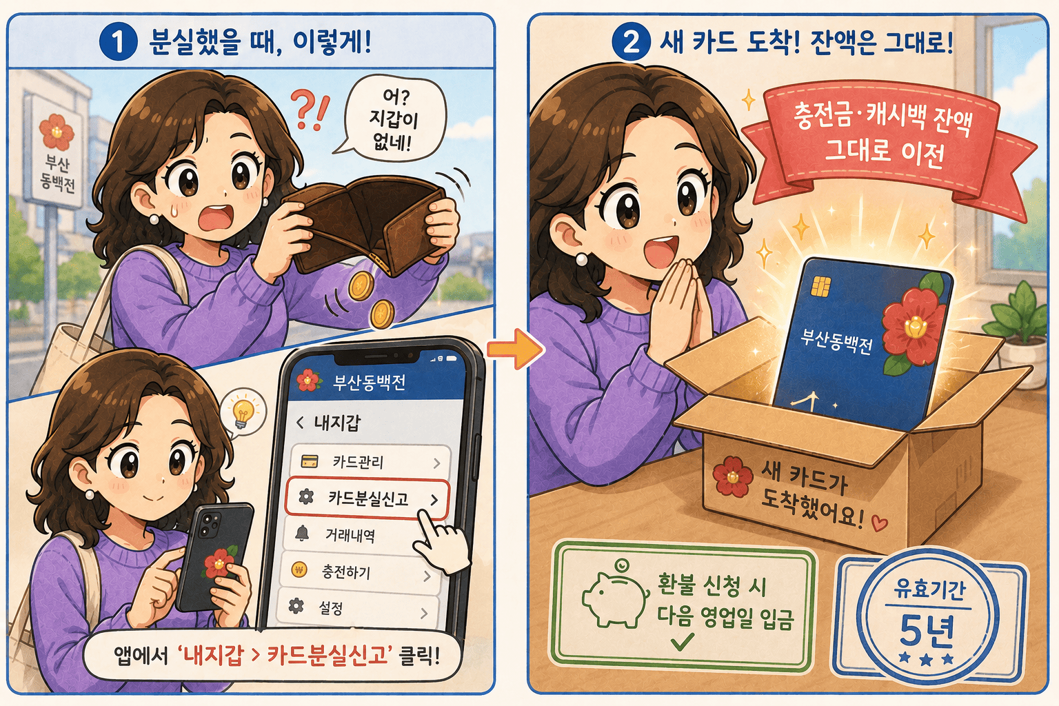 부산 동백전 캐시백