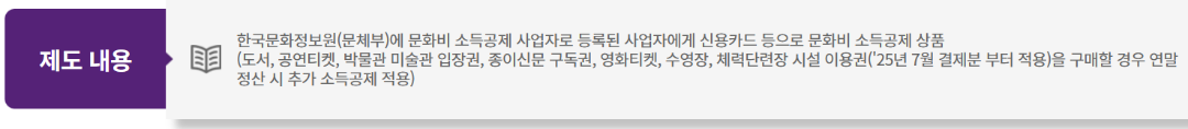 문화비 소득공제