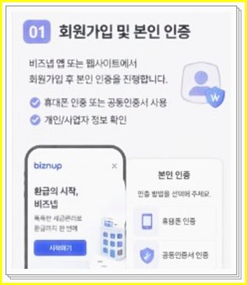 비즈넵 환급 조회