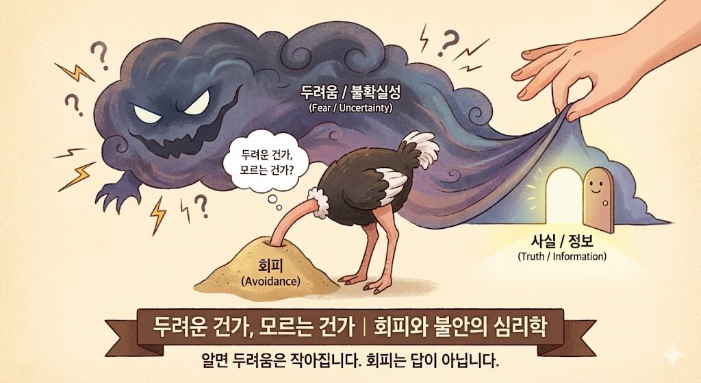두려운 걸까, 모르는 걸까 이미지