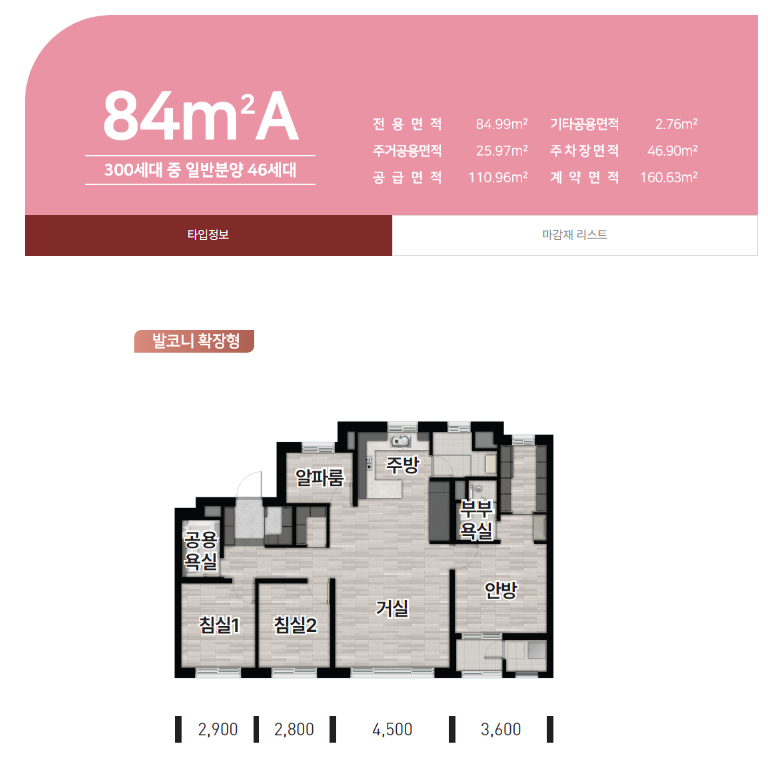 대전 성남 우미 린 뉴시티. 분양일정, 분양가, 평면도