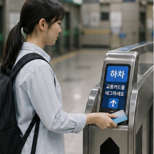 하차 후 15분 내 재승차 이용방법
