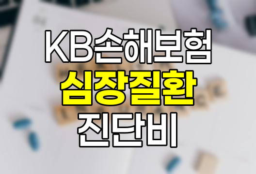 KB손해보험 심장질환 특정 진단비 보장의 핵심