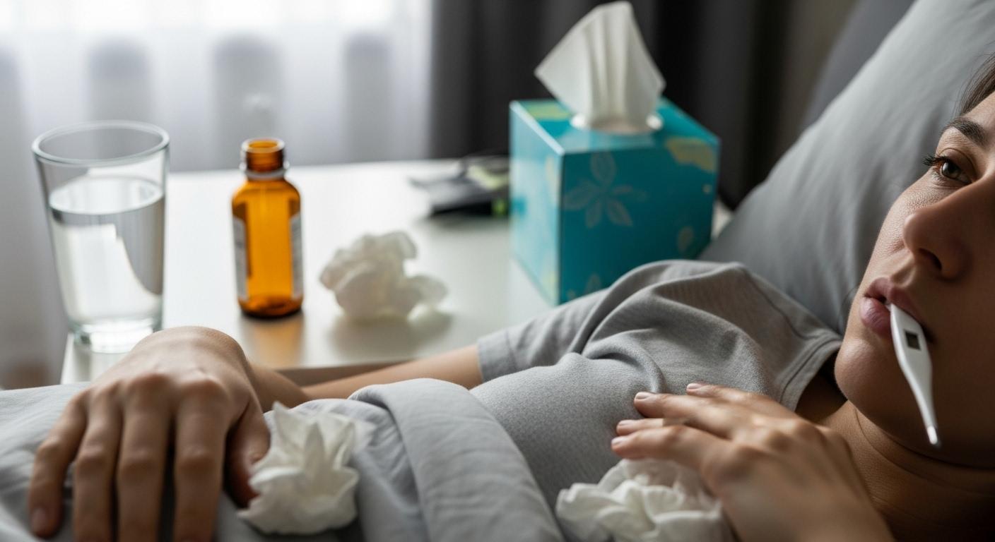 독감 증상 목아픔