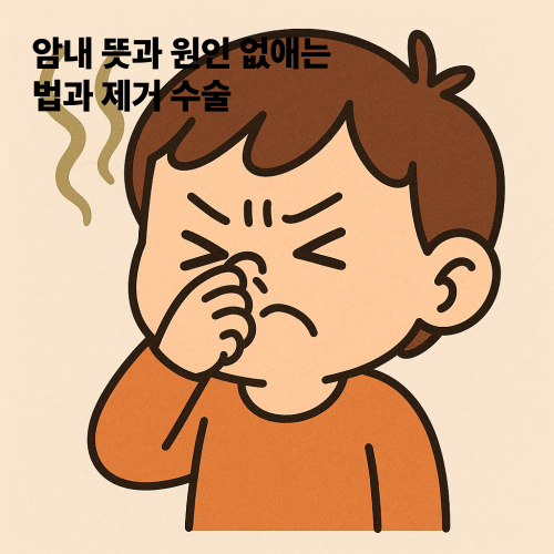 암내 뜻과 원인 없애는 법과 제거 수술