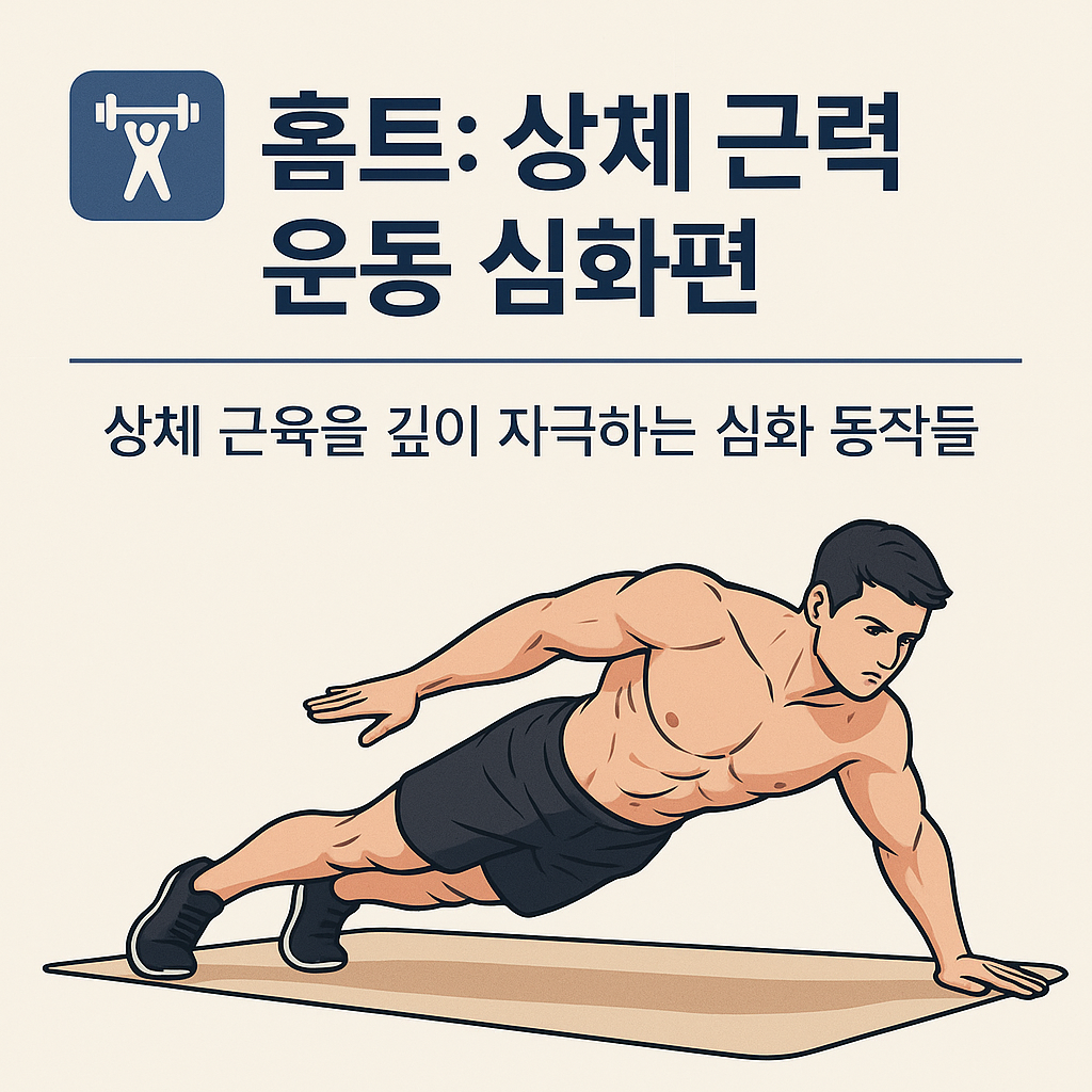 상체근력운동 심화편