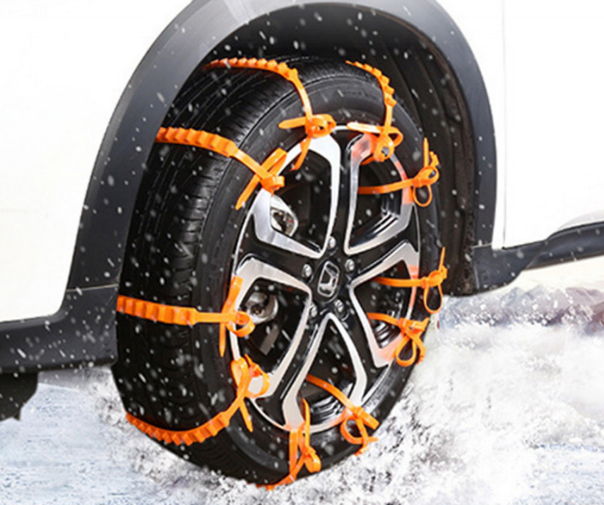겨울철 눈길 빙판길 일회용 스노우체인 타이
