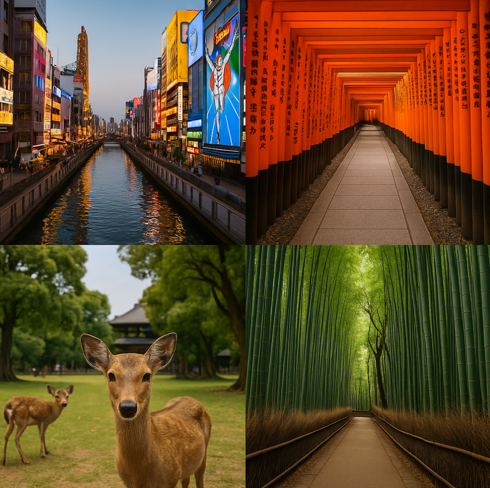 오사카 교토 사진