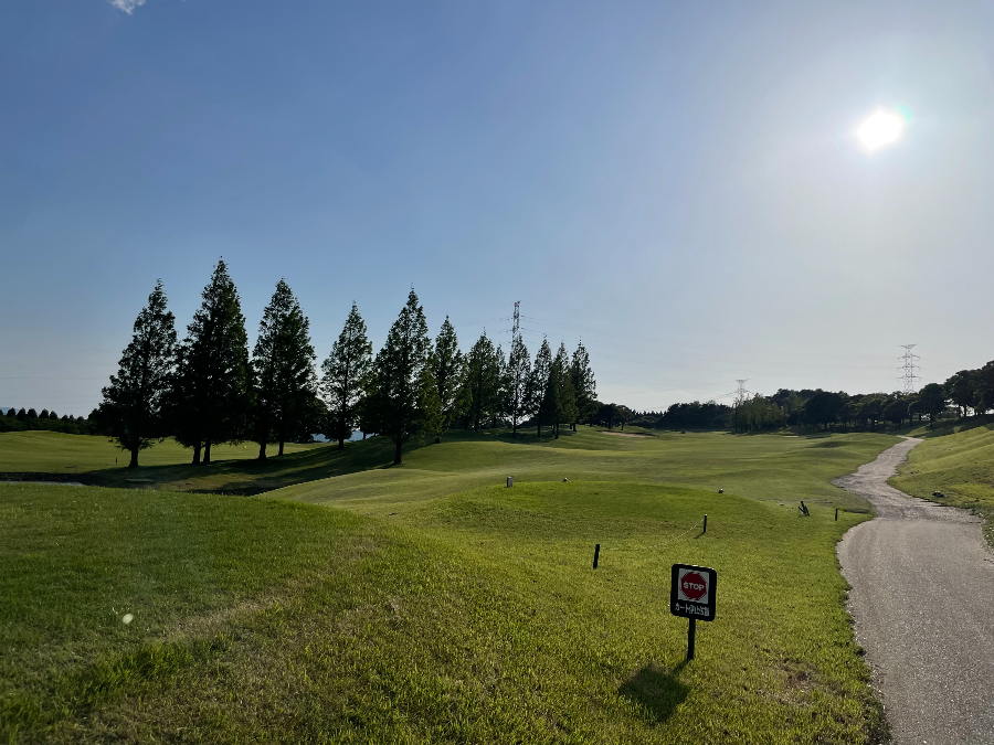 아소 오즈 골프클럽 해가저무는 시간