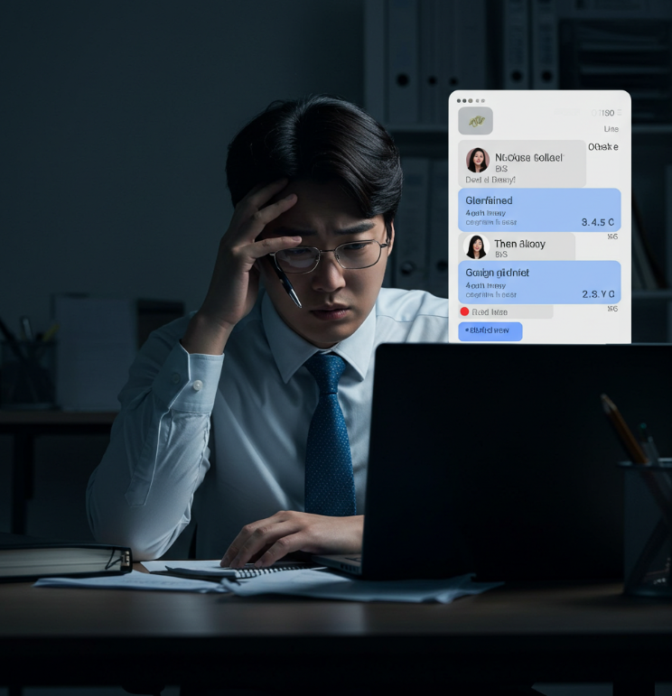 애정표현이 줄어들게 되는 상황별 촉발 요인