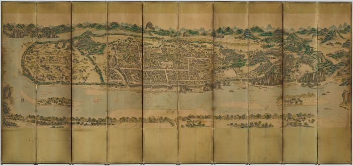 조선시대 평양성도