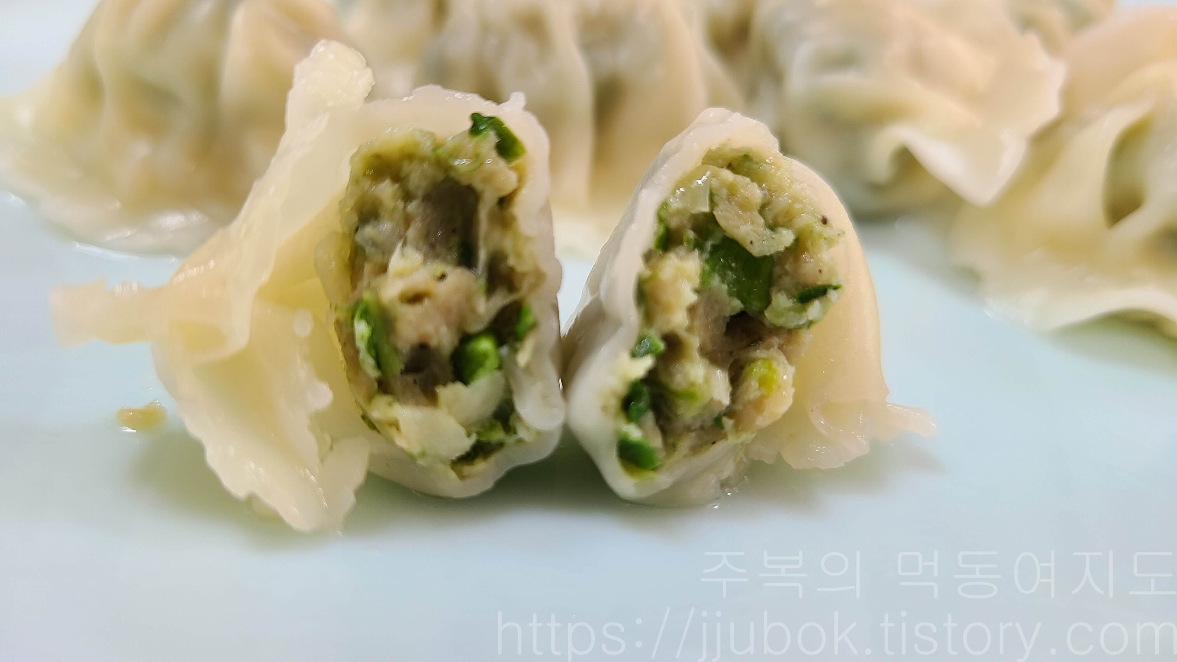 찬가락냉면-물만두-맛