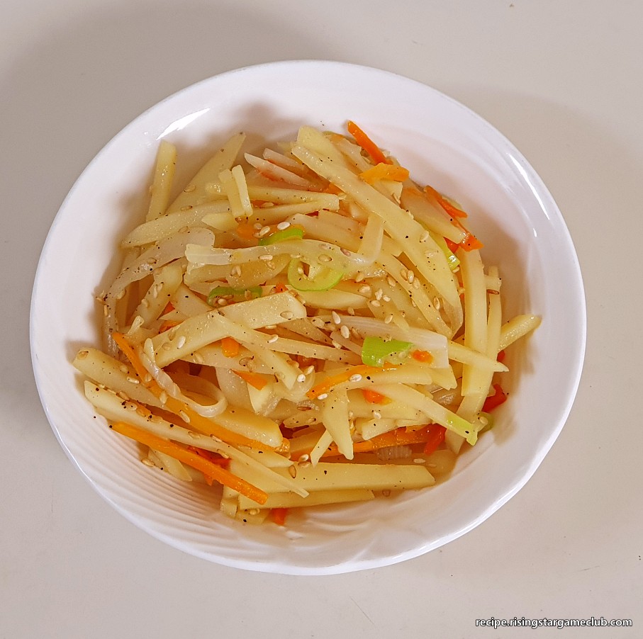 감자채볶음 만들기