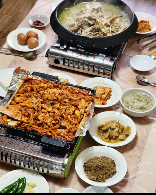 한국인의밥상-해남-닭코스-요리-장수통닭