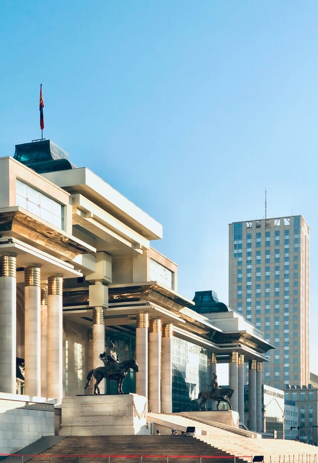 몽골 건물 사진