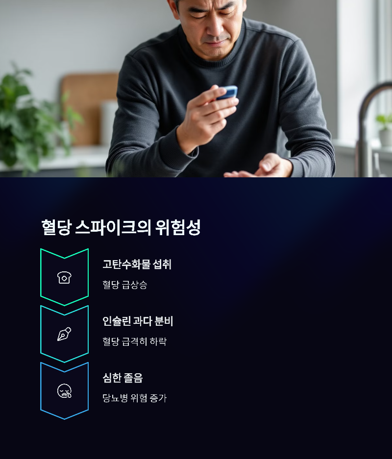 혈당 스파이크의 위험성