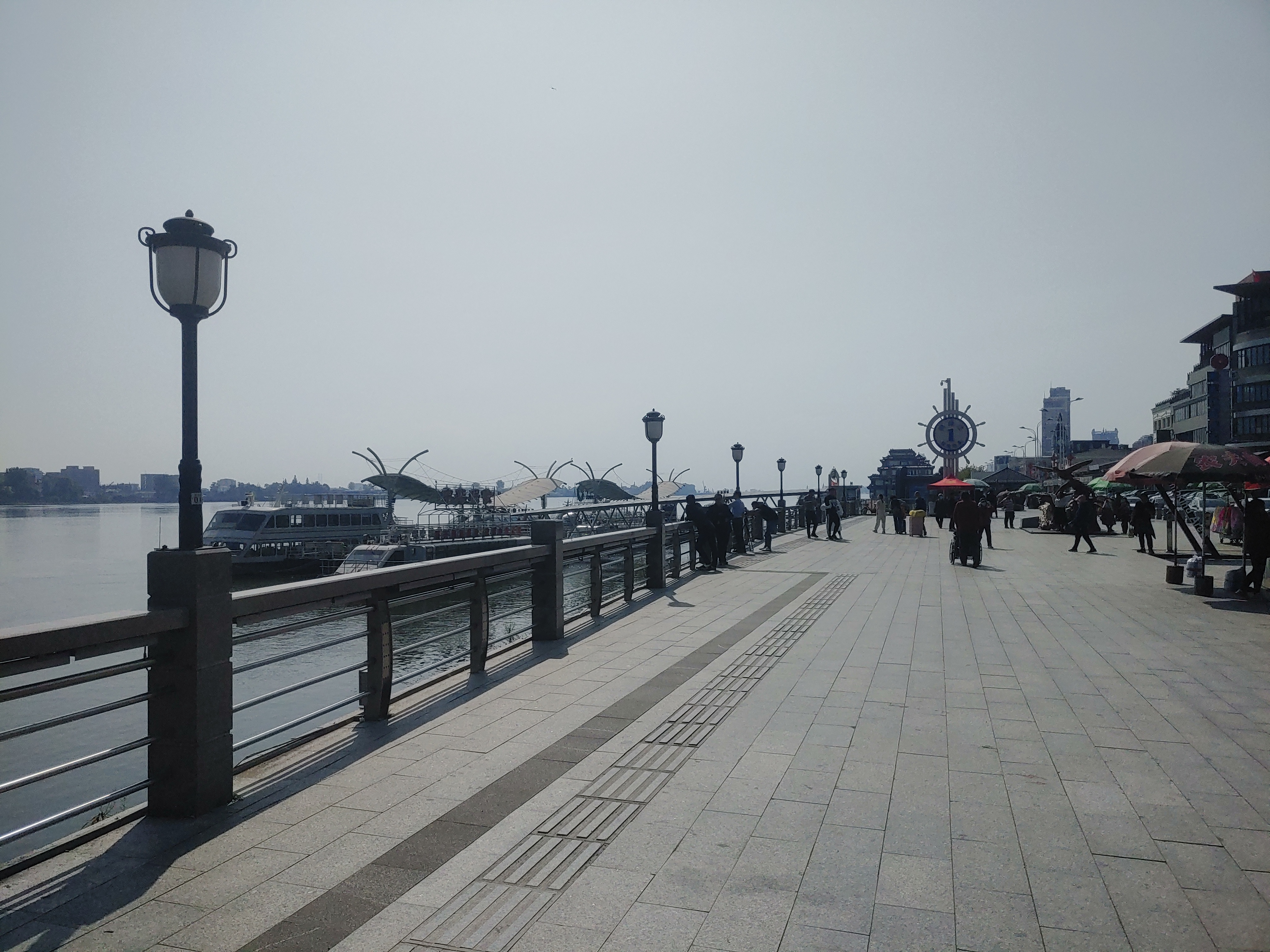 압록강 풍경 사진