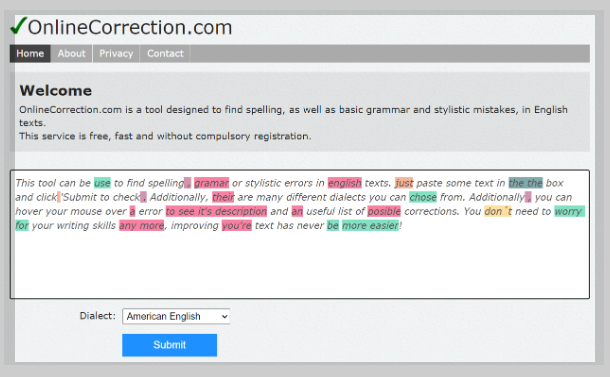 영어 맞춤법 검사기